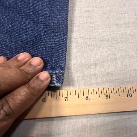 Vintage Levi’s 550 Relaxed Fit Tapered Leg Jeans 16 Regular USA Made Denim Women - Picture 4 of 5